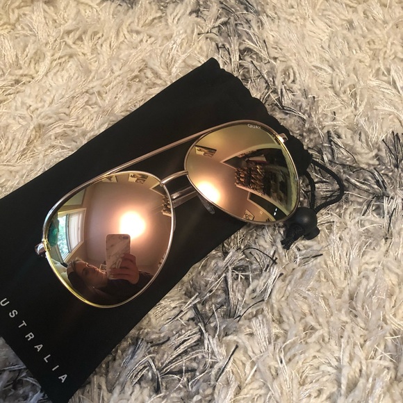 Quay Australia Accessories - Quay Australia Gold Sunnies, Never Worn
